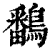 鷭(印刷字体·清·康熙字典)